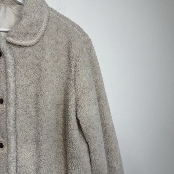 Vintage Tudor Court LG Heritage Sherpa Country Coat Alpine Winter Cottagecore - Picture 2 of 16